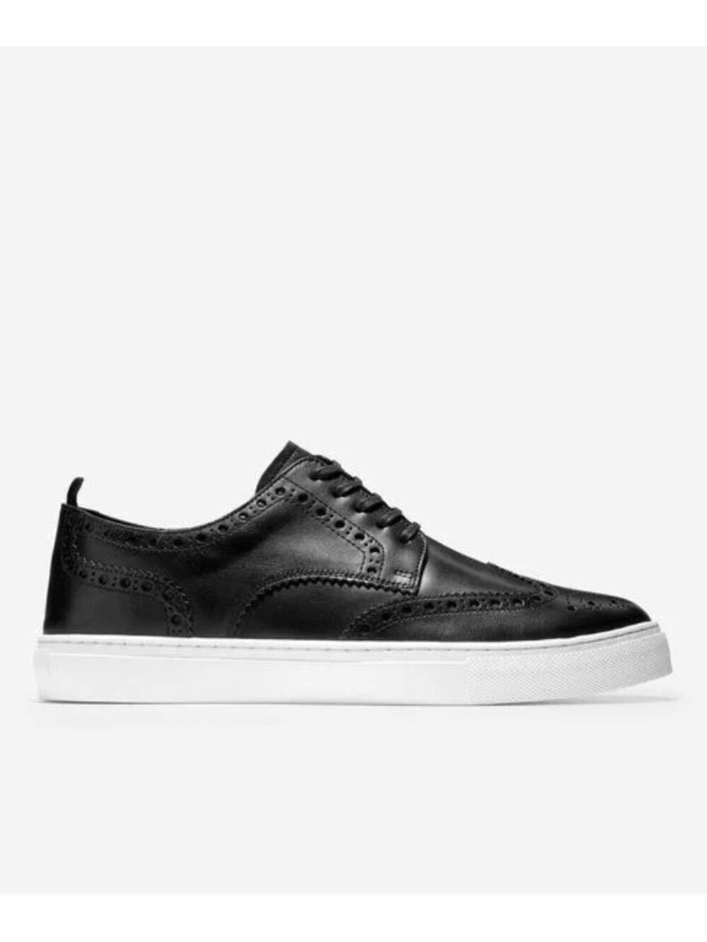 Cole Haan Men’s Winslow Wingtip Sneakers Black Leather Size 10M